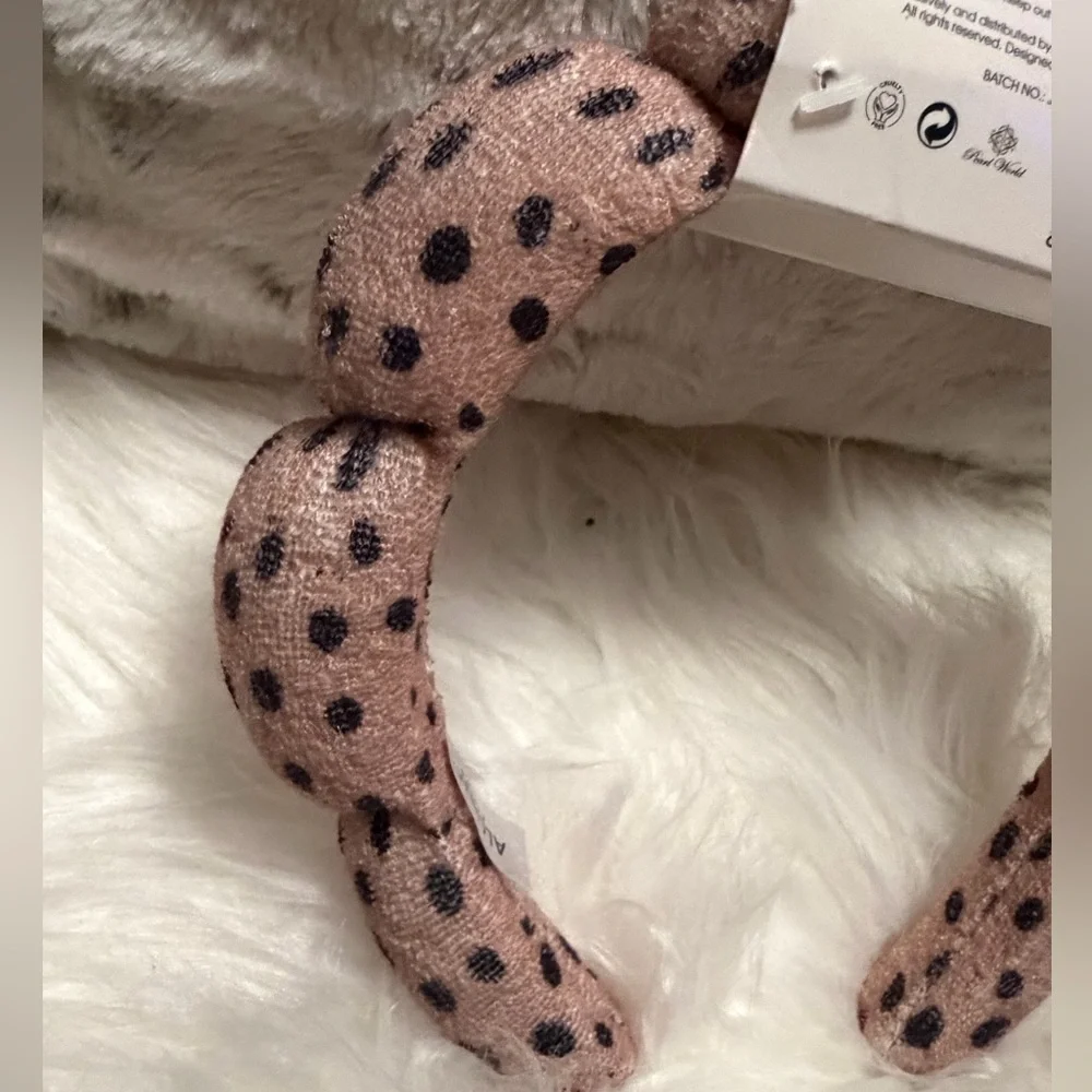 Leopard Dot Headband - NWT